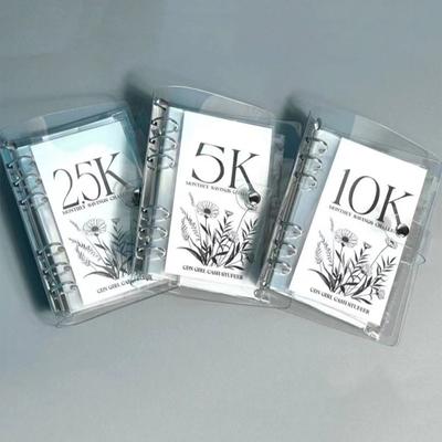 10K Книга Экономия Переплет Деньги Конверт Экономия Вызов Переплет Бюджет Для Наличных Экономия Денег