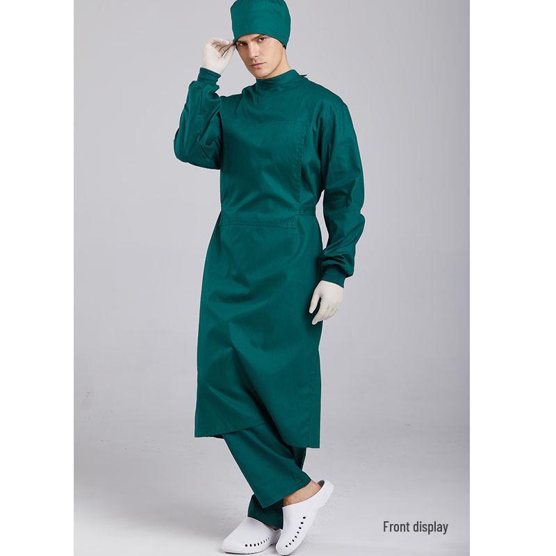 Унисекс хирургические шапочки-буффант для медицинских работников - Черный, Зеленый, Белый