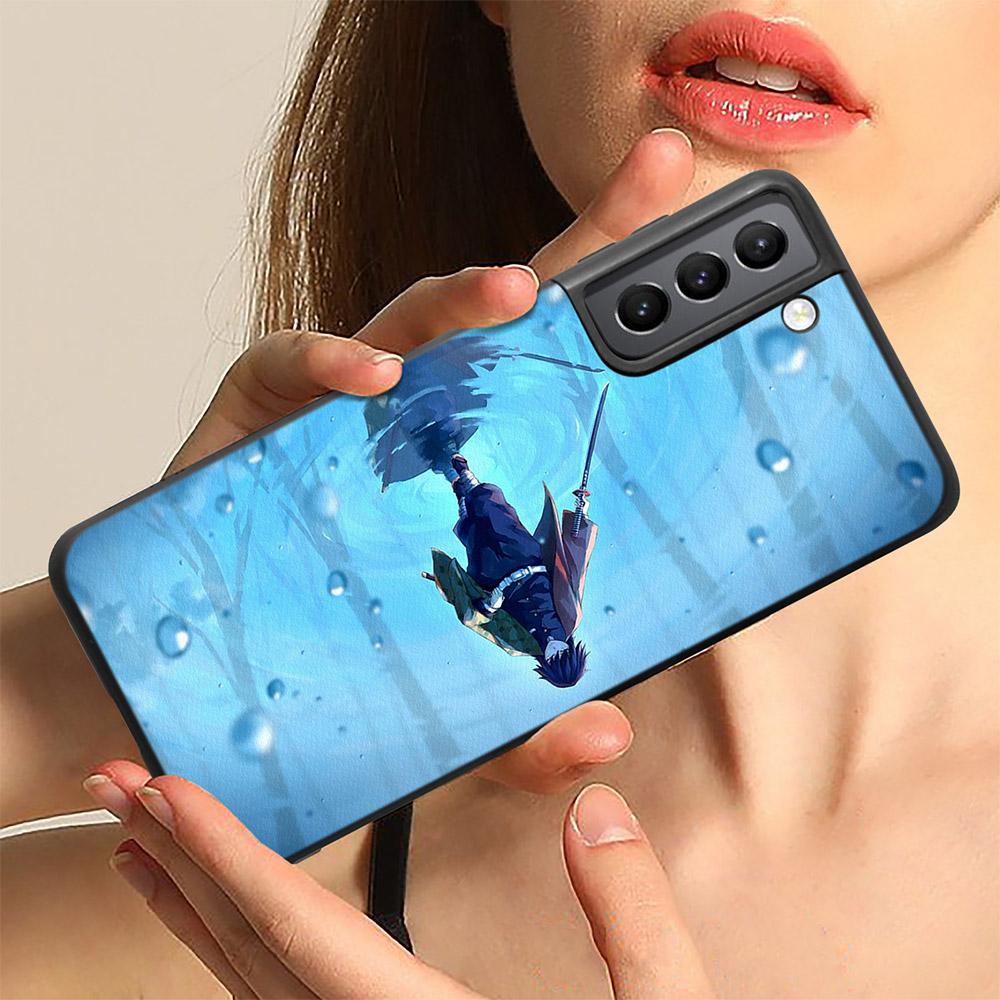 Чехол аниме «Убийца демонов» для Samsung Galaxy S9 S8 S10 S21 S22 S20 Plus Ultra S21fe S10 Lite S10e Note 20 10plus, мягкий чехол для телефона