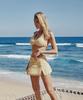 Sonyalebai Твидовый Комплект Polkini_Желтый