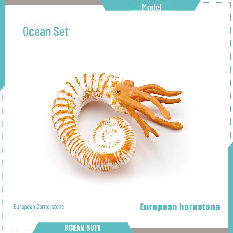 Набор моделей морских животных: Акула, черепаха, дельфин, кит, пингвин, краб и существа морского дна