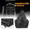 Left Hand Driver Car Gear Stick Shift Knob Gaiter Boot Cover for E34 E36 Z3