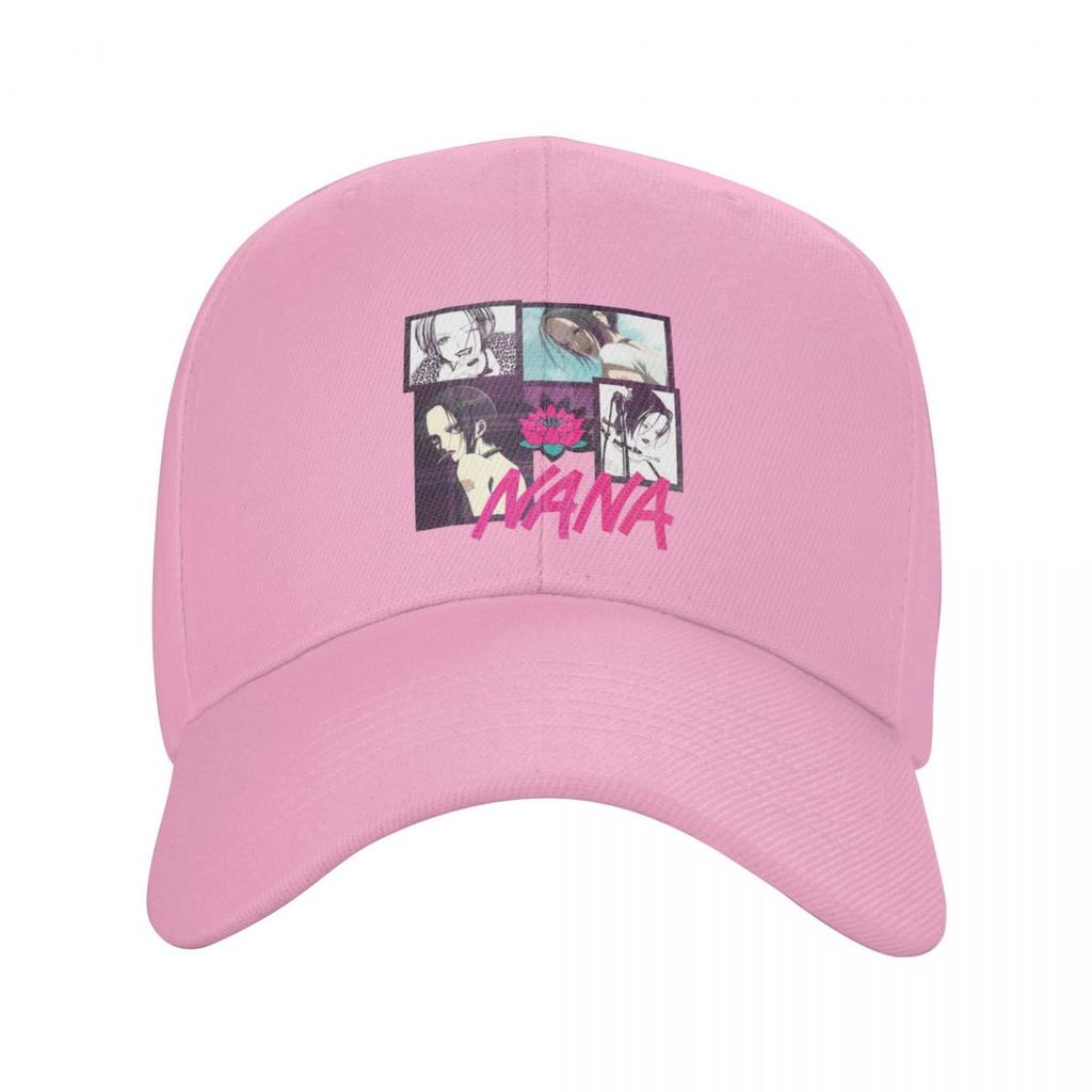 Punk Nana Osaki Baseball Cap for Women Unisex Adjustable Japanese Harajuku Anime Dad Hat Sun Protection Snapback Caps Summer Hats