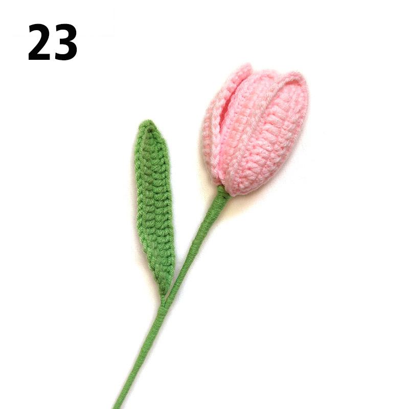 Подарок на День Учителя Подсолнух Вязаный Цветок Вязаный Цветок Ручной Работы Букет Домашний