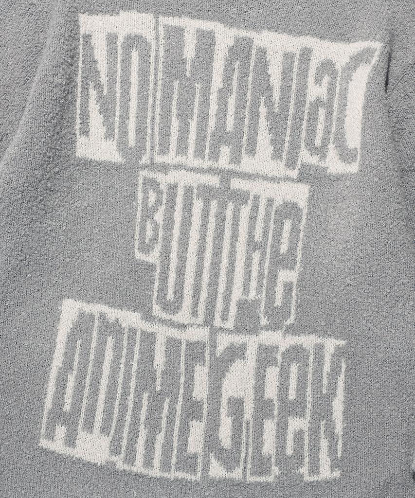 NICEGHOSTCLUB Anime L/S Knit Tee_Grey(Ng2Efuk608A)