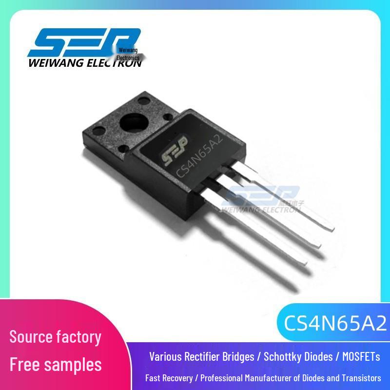 SEP Brand High Voltage MOSFET CS4N65A2 TO-220F 4N65 4A 650V