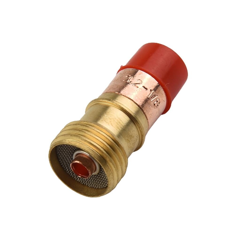 3,2 мм 1/8" Газовая линза № 12, комплект из 9 термостойких стеклянных чашек