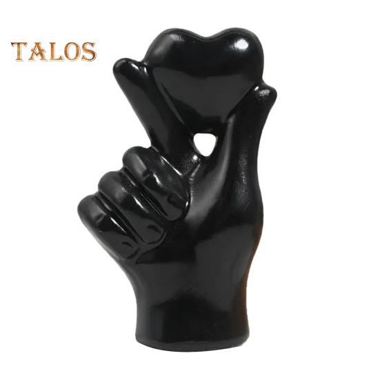 Фигурка с жестом в виде сердца, держащая сердце в руке, статуэтка из смолы, скульптура для дома, офиса, свадьбы, вечеринки, украшения рабочего стола, орнамент