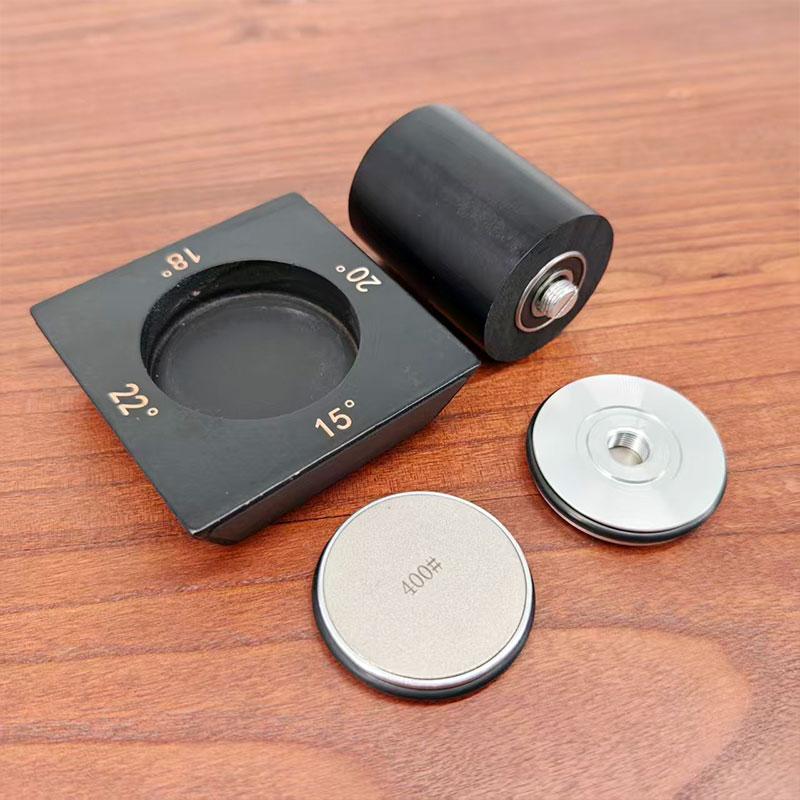 Профессиональная роликовая точилка для ножей Кухонные роликовые точилки 4 угла 15/18/20/22° Система заточки для деревообработки Деревянная магнитная основа