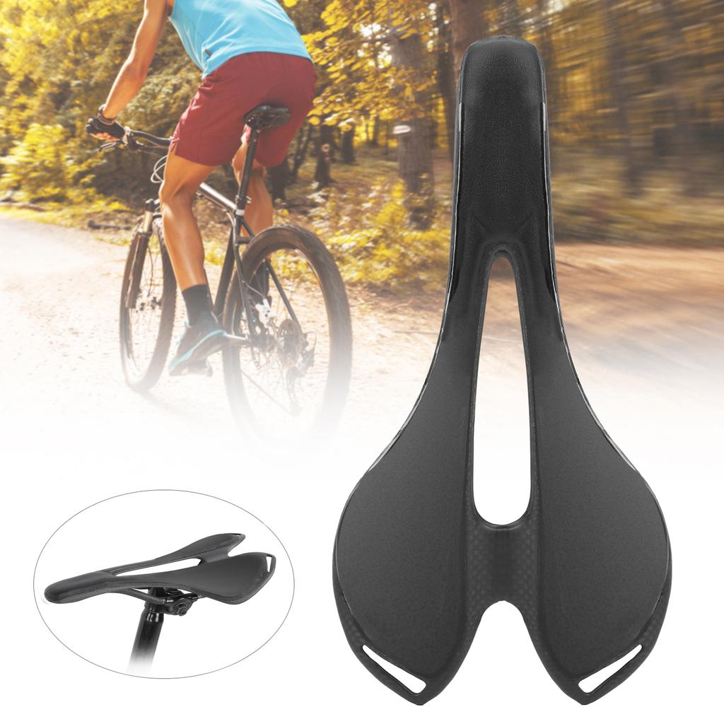 Mountain Bike Full Carbon Fiber Saddle Bicycle Comfortable Seat Cushion Replacement