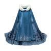 Girl Dress Cosplay Outfit Snow Princess Dress Up Halloween Birthday Party Outfit
