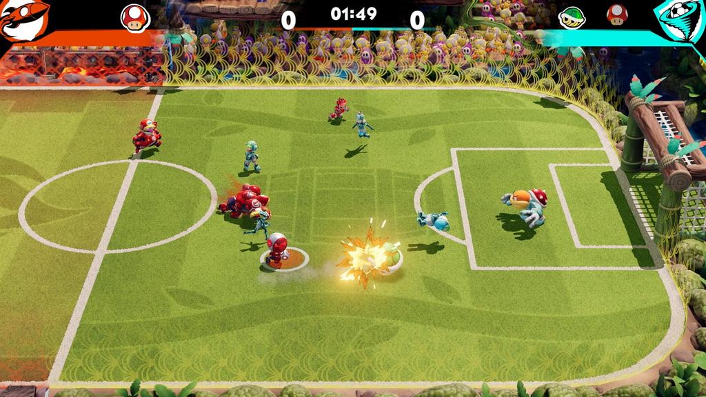 Mario Battle League North Switch Strikers (Импортная версия Америка) -