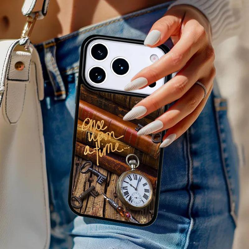 Книга Магический Чехол Для Телефона Для iPhone 17 Air 14 15 13 12 Max Чехол Для Apple 14 15 16 16e 11 Pro Max Plus Coque