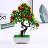 Chili Orange Red Fruit Artificial Plant Bonsai For Home Decor And Ideas Gift