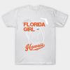 T Shirt Women Florida Hawaii Harajuku Print Kawaii Tshirt Summer Short Sleeve Female T-Shirt Top Tee