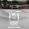 For BMW G11 G12 Series 7 2016- Car interior accessories film transparent TPU-PPF console Anti-scratch resist film refit
