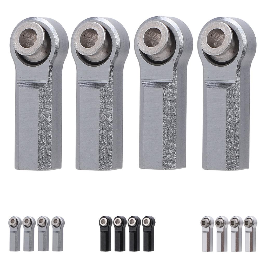 4PCS Metal Ball Joint Alloy for 1/10 Model Car 7.0mm Diameter M4 Thread RC Car Ball Joint 4 Straight