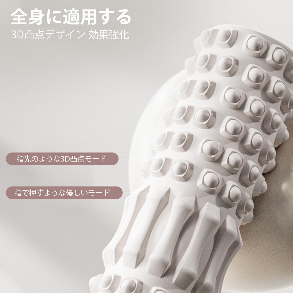 Пенный роликовый ролик для фасции Mini 8 см x 30 см Массажный ролик с улучшенным эффектом для миофасциального релиза Мягкий массажный ролик EVA Stretch Pole Два режима Soft