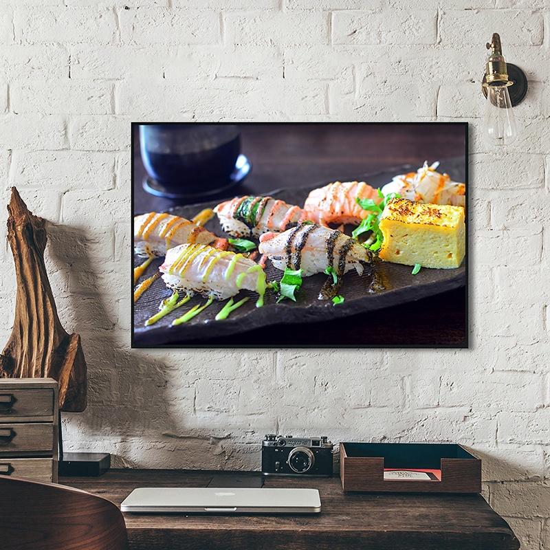 Японский Ресторан Тема Декоративная Живопись Суши Декоративный Плакат Холст Картина Плакат Украшения Подарки