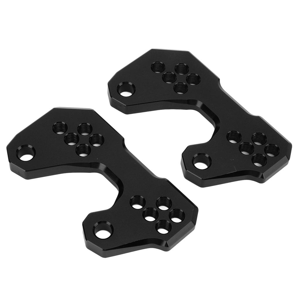 2pcs Passenger Footpad Back Bracket CNC Aluminium Alloy Replacement for YZF R3 MT25 MT03
