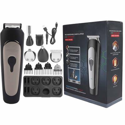 Многофункциональная электрическая машинка для стрижки волос, набор для бритья и карвинга волос в носу