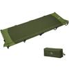 Camping Bed Folding Patented No Assembly Required Setup In Seconds Load Capacity 102kg Made of Steel Camping Cot No Squeak Compact Easy