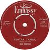 7inch Record BUD ASHTON / PAUL RICH - Guitar Tango / Roses Are Red 45WB518 Embassy 1962 UK Pop Used