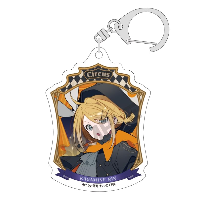 CRAX Hatsune Miku Trading акриловый брелок 1BOX Circus В71 x Ш52 x Г3 мм акрил прибл.