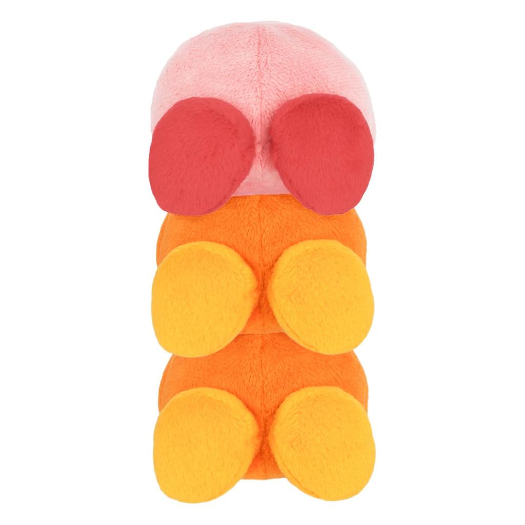 Sanei Boeki Kirby of the Stars Kirby Play with Waddle Dee Incredibly Stackable Plush Toy Set of 3 A W8 X D8 X H15cm Plush Toy KPWW04