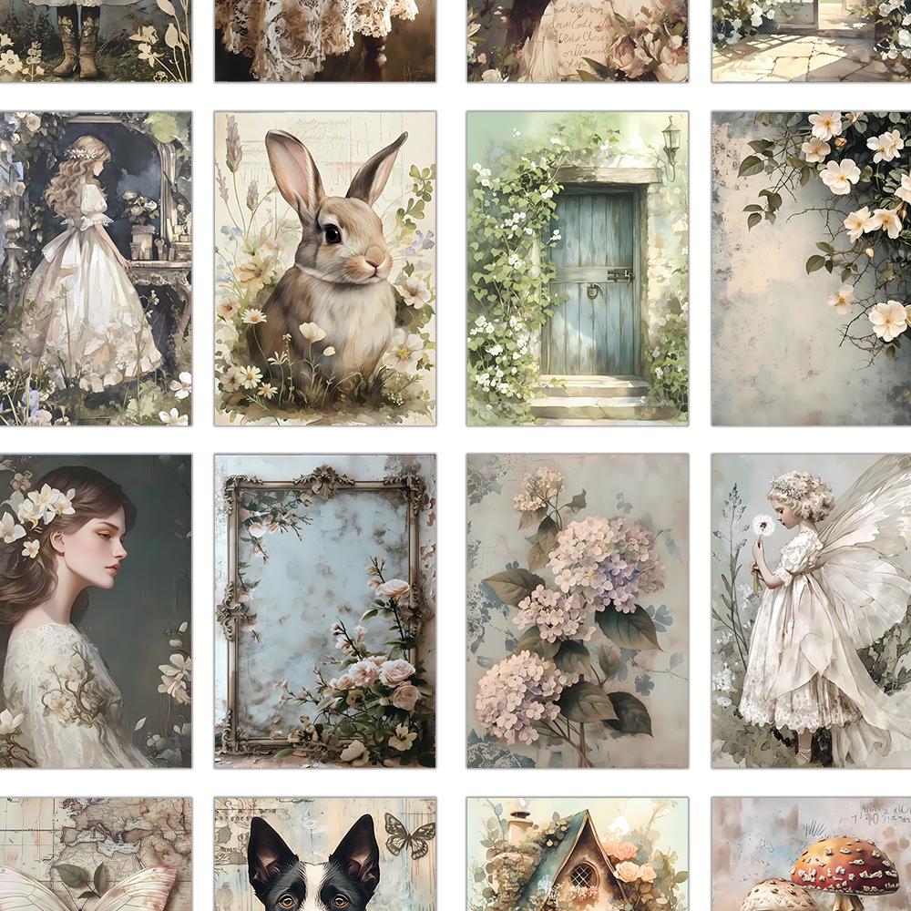 32 шт., Открытки «Девушка из Сада Мечты», идеально подходят для подарков на день рождения/юбилей, подходят для коллекционирования, дарения и отправки по почте.