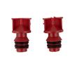 2pcs Air Compressor Oil Breather with 17mm Male Thread Diameter Plastic Material for Air Compressor Applications