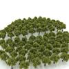 DauStage Forest Dark 50 Colors 50 or 100 for N Gauge and Architectural Models Trees, 3cm, 02, Green, Pieces, Available, Quantity Pieces, Dioramas,
