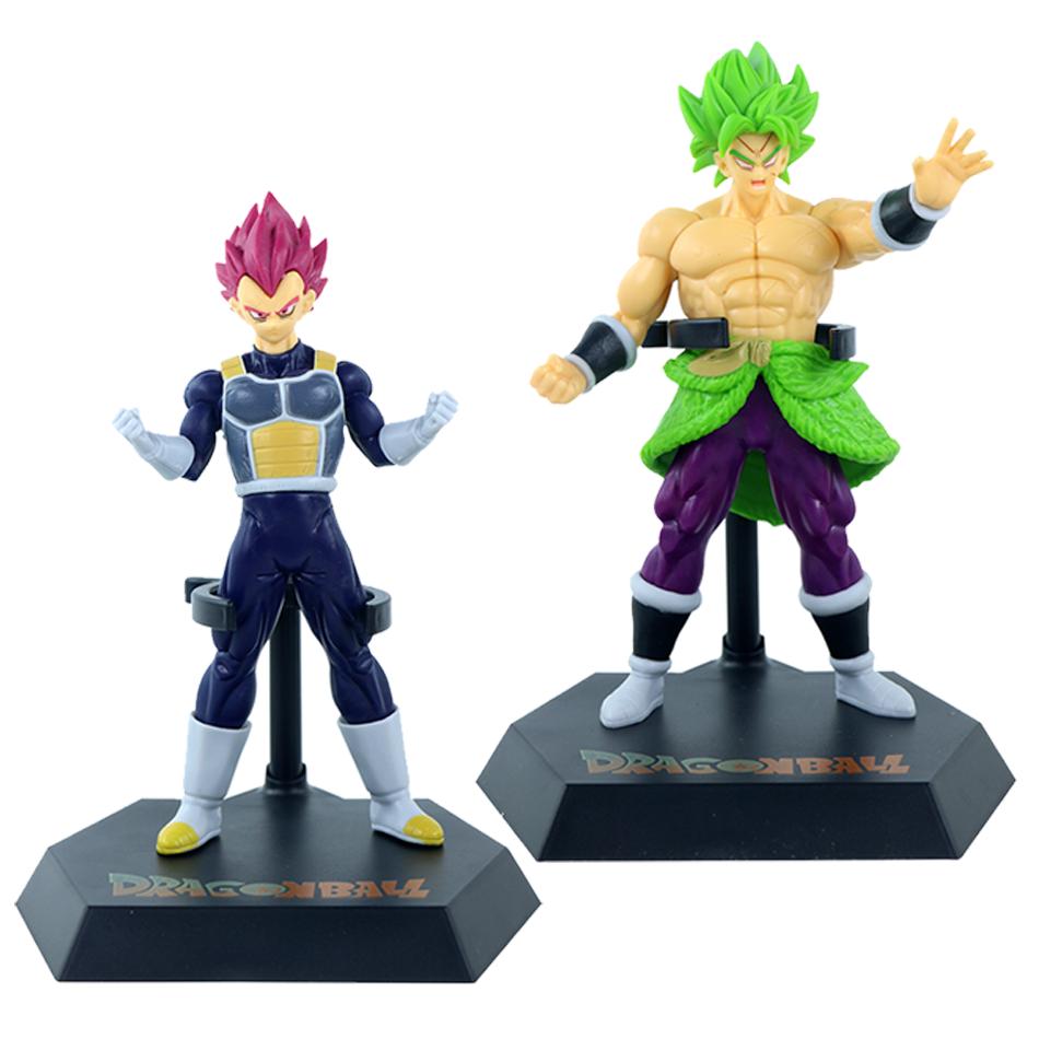 Аниме Dragon Ball Z Супер Сайян Сон Гоку Броли Веджета Аниме Фигурка Действия Модель Рождественские Подарки Коллекционные Фигурки Для Детей