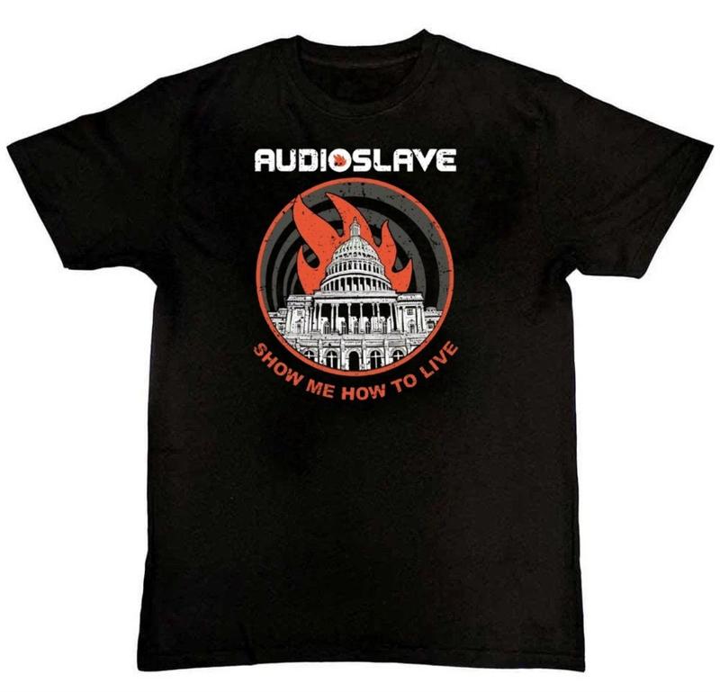 Rare Audioslave Band Graphic Print Unisex T-Shirt Graphic Tee