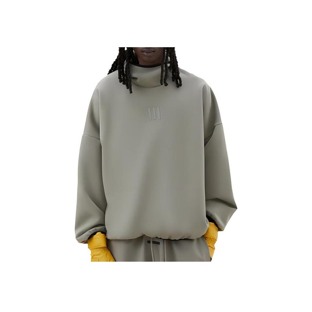 Fear of God X Adidas Athletics Series Reversible Knit Fleece Hoodie FW23 Unisex Tops Clay IS8774