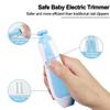 Электрический триммер для детских ногтей с защитой от защемления, многофункциональное оборудование для ухода за детскими ногтями, для детей