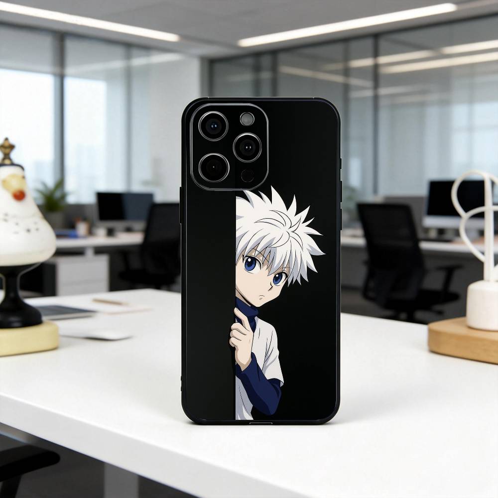 H-Hunter K-Killua Z-Zoldyck H-Hunter-KZ Чехол для телефона Силиконовый Мягкий Для IPhone 17 16 15 14 13 12 11 X XR Plus Pro Max Plus