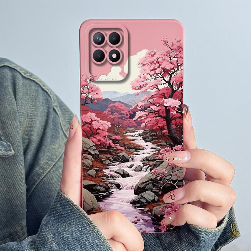 Чехол для телефона OPPO Realme 8i 4G RMX3151 RMX3286 Мягкий силиконовый Capa для realme Narzo 50 Милый панда Мультяшный Цветок Funda Чехол