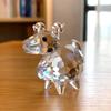 30 стилей прозрачных хрустальных милых фигурок животных, стеклянная скульптура, пресс-папье, домашний декор, украшение для стола, рождественский детский подарок для леди