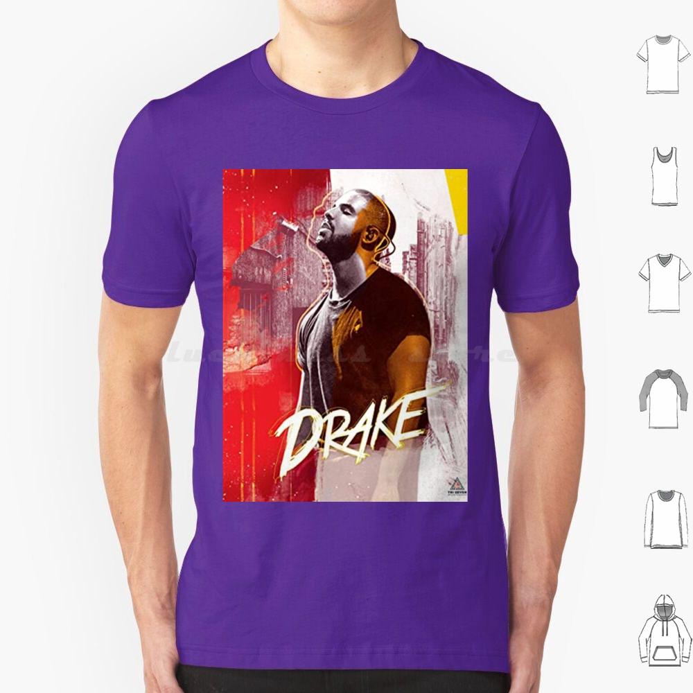 Man Cool Band Poster T Shirt Cotton Men Women DIY Print Album Music Wadaks Aesthetic Good Drakes Love Cover Rapper