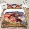 3pcs Flash Superhero Cover Set,Soft Comfortable Duvet Cover,Guest Room (1*Duvet Cover + 2*Pillowcases, Without Core) yy251024038