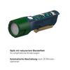 Ledlenser KIDBEAM4 Green LED Flashlight for Max 70 502754 Japanese Small Dinosaur-Patterned Kids, Battery-Operated, Lumens, [Official Product],