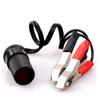 12v Car Battery Terminal Clip-on Cigarette Lighter Power Socket Adaptor Clamp