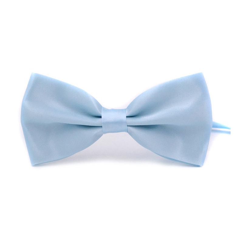 Double Bow Tie Men's Solid Shiny Casual Adult Multi Multi Colours