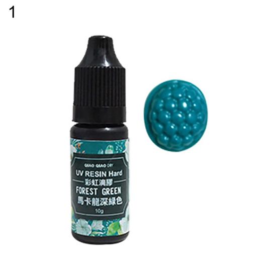 УФ Смола Клей Ультрафиолетового Отверждения Краситель Пигмент DIY Ювелирные Изделия Ремесло Украшение