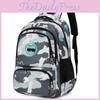 Printed Backpack Travel Fashionable Wear Resistant Student Schoolbag