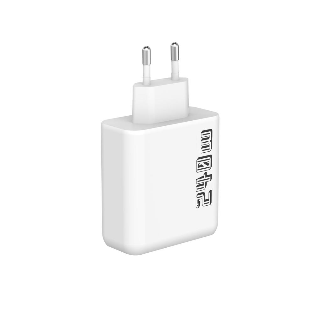 Многопортовое быстрое зарядное устройство 240 Вт: 3 USB + 3 PD, Мобильное зарядное устройство Европейского/Британского стандарта