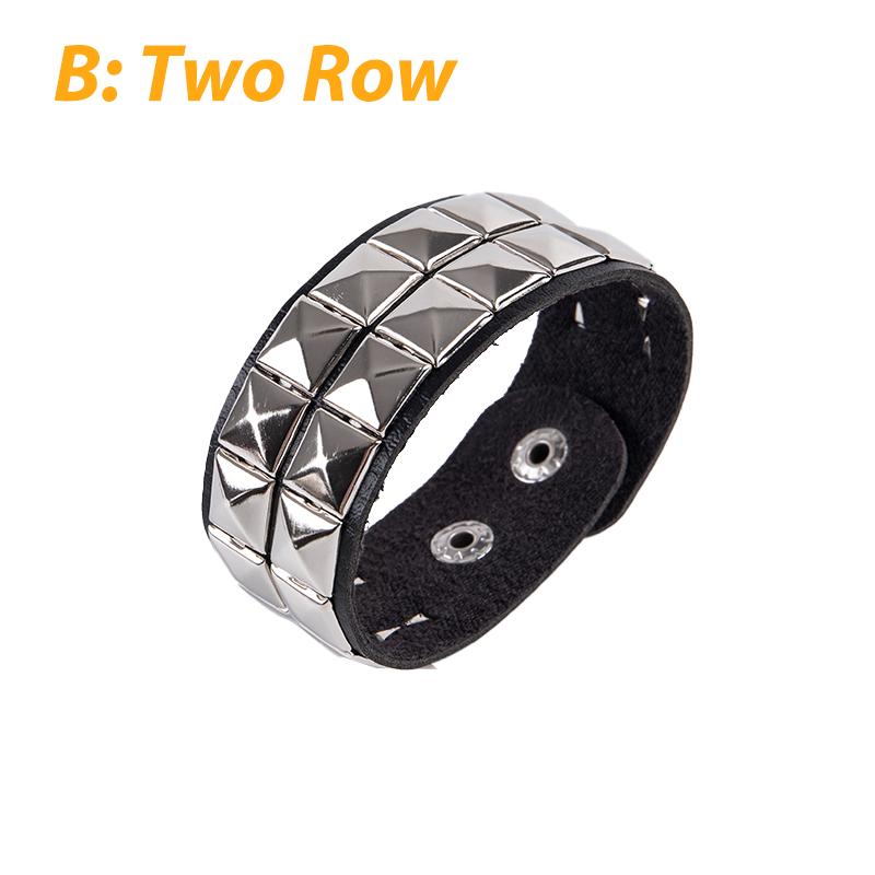 Уникальный браслет с заклепками и широкими манжетами в стиле панк, готический рок, унисекс, мужской браслет, ювелирные изделия