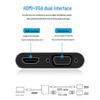 Умная док-станция 4-в-1 Type-C: Зеркалирование экрана по HDMI и многофункциональное расширение USB 3.0 с высокой скоростью