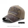 Retro American Embroidered Baseball Cap with UV Sun Protection